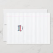 Water Kleur Vervoer Verjaardag Foto Kaart (Achterkant)