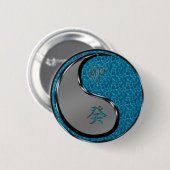 Water Konijn Ronde Button 5,7 Cm (Voorkant /achterkant)