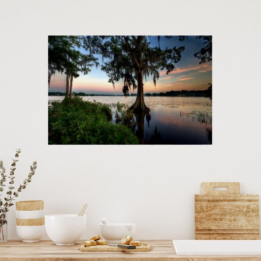 Water | Kraft Azalea Park Maitland Florida Poster (Keuken)