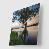 Water | Kraft Azalea Park Maitland Florida Vierkante Klok (Hoek)