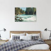 Water Kucherla River, Altai Mountains Canvas Afdruk (Insitu (Slaapkamer))