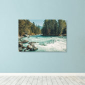 Water Kucherla River, Altai Mountains Canvas Afdruk (Insitu (Houten vloer))