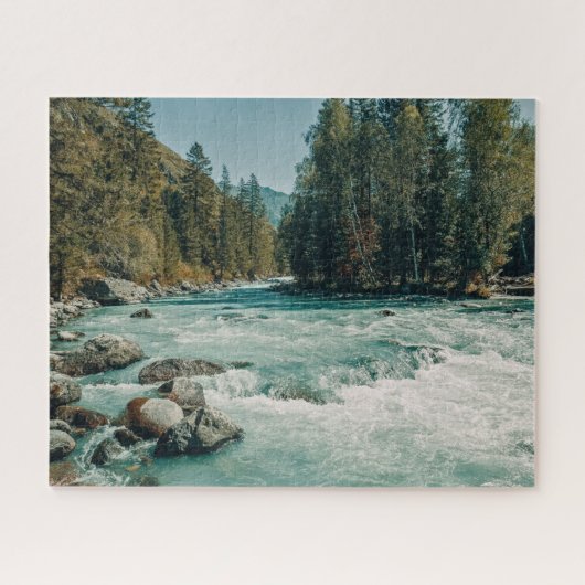 Water Kucherla River, Altai Mountains Legpuzzel (Horizontaal)