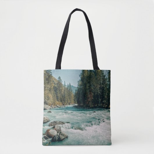 Water Kucherla River, Altai Mountains Tote Bag (Voorkant)
