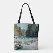 Water Kucherla River, Altai Mountains Tote Bag (Achterkant)