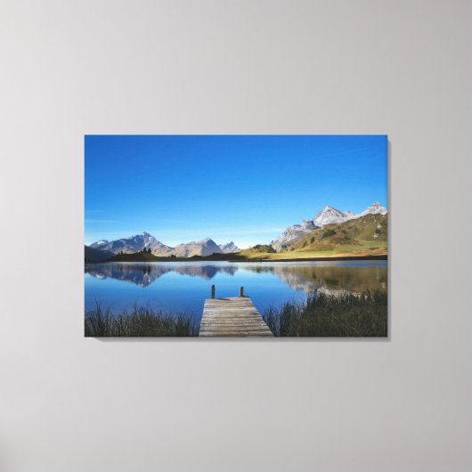 Water | Lai da Vons Switzerland Canvas Afdruk (Voorkant)