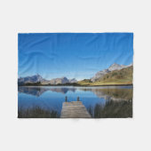 Water | Lai da Vons Switzerland Fleece Deken (Voorkant (Horizontaal))