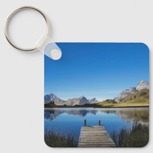 Water | Lai da Vons Switzerland Sleutelhanger (Voorkant)