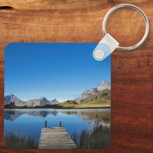 Water | Lai da Vons Switzerland Sleutelhanger (Achterkant)