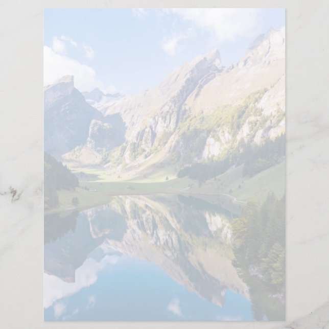 Water | Lake Alpsee Switzerland (Voorkant)
