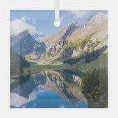 Water | Lake Alpsee Switzerland Glas Ornament (Voorkant)