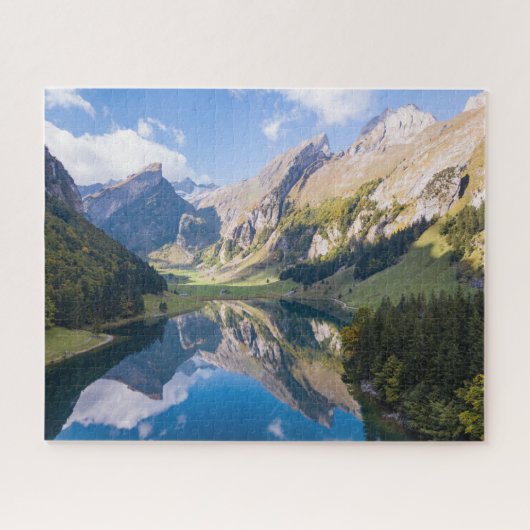 Water | Lake Alpsee Switzerland Legpuzzel (Horizontaal)