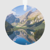 Water | Lake Alpsee Switzerland Ornament (achterkant)