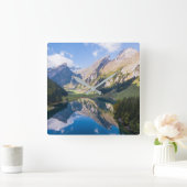 Water | Lake Alpsee Switzerland Vierkante Klok (Huis)