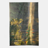 Water | Lake in Meahongson, Thailand Theedoek (Verticaal)