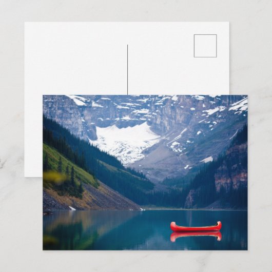 Water | Lake Louise Canadian Rocky Mountains Briefkaart (Voorkant / Achterkant)