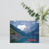 Water | Lake Louise Canadian Rocky Mountains Briefkaart (Staand voorkant)