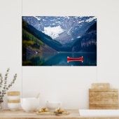 Water Lake Louise Canadian Rocky Mountains Poster (Keuken)