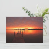 Water | Lake Minnetonka, Minnesota Bedankkaart (Staand voorkant)