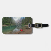 Water Lake South Tirol, Italië Bagagelabel (Voorkant horizontaal)