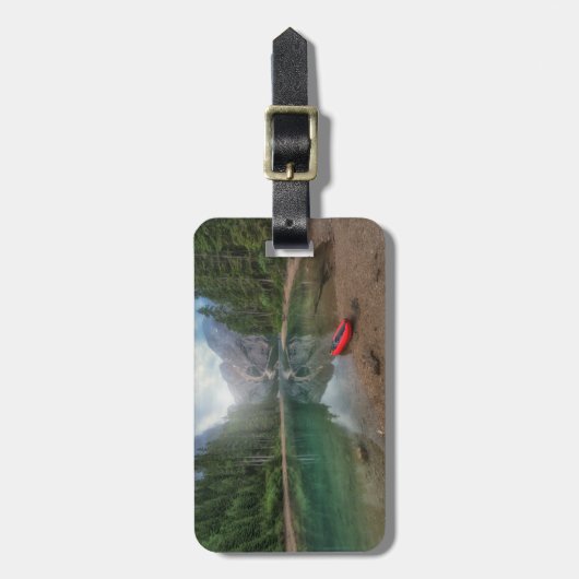 Water Lake South Tirol, Italië Bagagelabel (Voorkant verticaal)