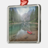 Water Lake South Tirol, Italië Metalen Ornament (Links)