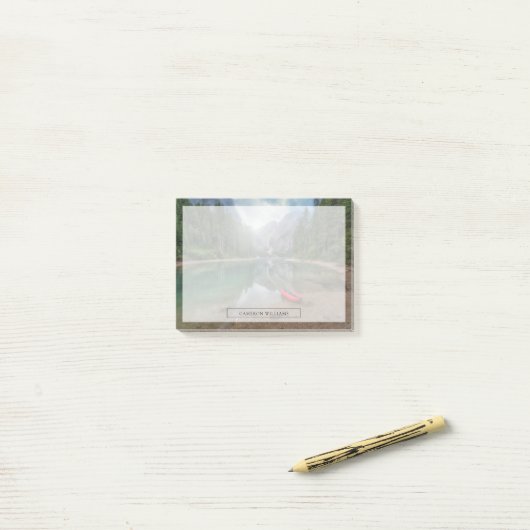 Water Lake South Tirol, Italië Post-it® Notes (Op bureau)