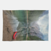 Water Lake South Tirol, Italië Theedoek (Horizontaal)