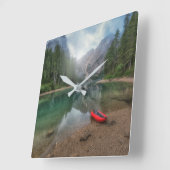 Water Lake South Tirol, Italië Vierkante Klok (Hoek)