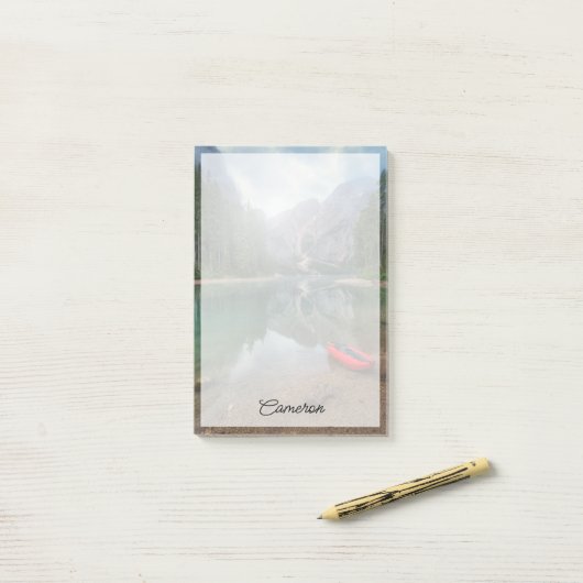 Water | Lake South Tyrol, Italy Post-it® Notes (Op bureau)