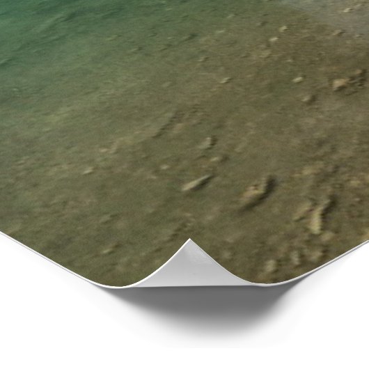 Water | Lake South Tyrol, Italy Poster (Hoek)