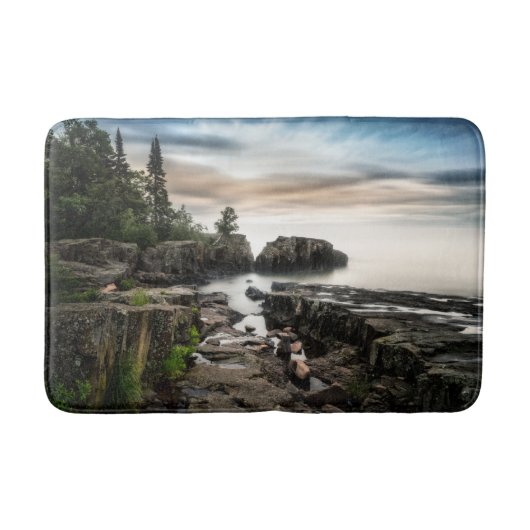 Water Lake Superior Grand Marais, Minnesota Badmat (Voorkant)