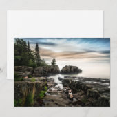 Water Lake Superior Grand Marais, Minnesota Bedankkaart (Voorkant / Achterkant)