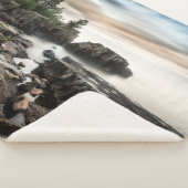 Water Lake Superior Grand Marais, Minnesota Sherpa Deken (3/4)