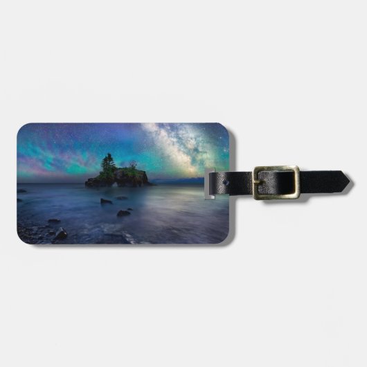 Water Lake Superior Minnesota Bagagelabel (Voorkant horizontaal)