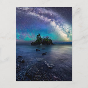 Water Lake Superior Minnesota Briefkaart