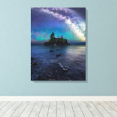 Water Lake Superior Minnesota Canvas Afdruk (Insitu (Houten vloer))