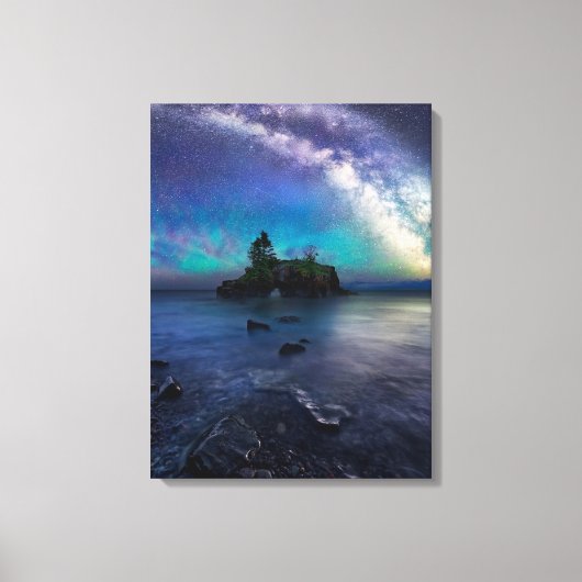 Water Lake Superior Minnesota Canvas Afdruk (Voorkant)