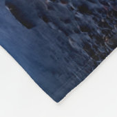 Water Lake Superior Minnesota Fleece Deken (Hoek)