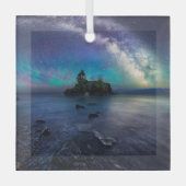 Water Lake Superior Minnesota Glas Ornament (Voorkant)