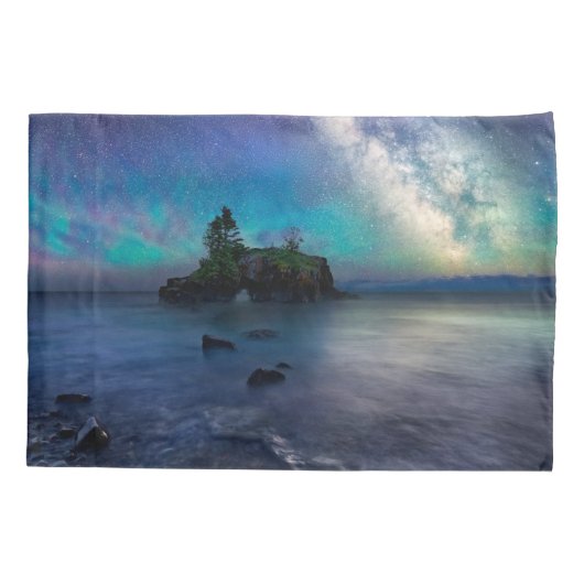 Water Lake Superior Minnesota Kussensloop (Achterkant)