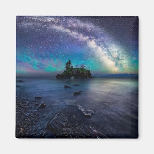 Water Lake Superior Minnesota Magneet (Voorkant)