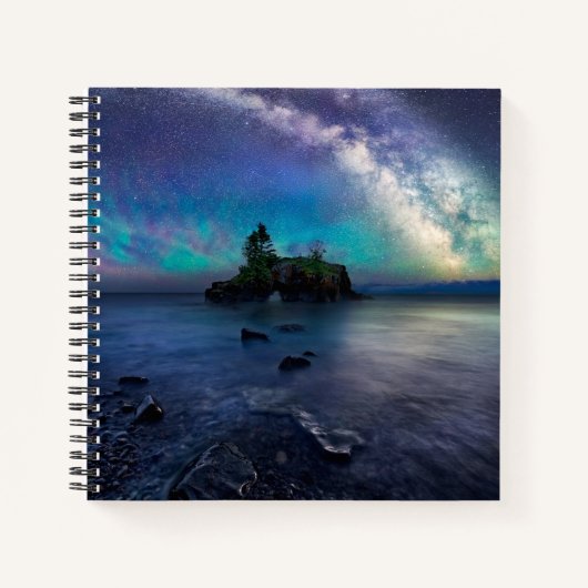 Water Lake Superior Minnesota Notitieboek (Voorkant)