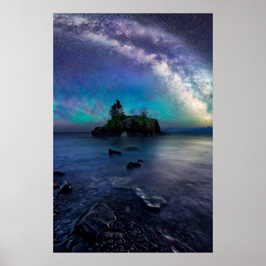 Water Lake Superior Minnesota Poster (Voorkant)