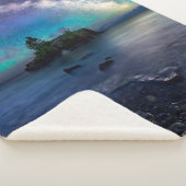 Water Lake Superior Minnesota Sherpa Deken (3/4)