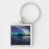 Water Lake Superior Minnesota Sleutelhanger (Voorkant)