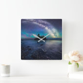 Water | Lake Superior Minnesota Vierkante Klok (Huis)