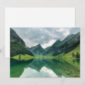 Water | Lake Swiss Alps Bedankkaart (Voorkant / Achterkant)