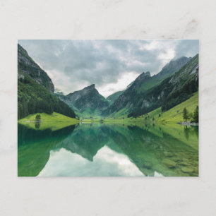 Water   Lake Swiss Alps Briefkaart