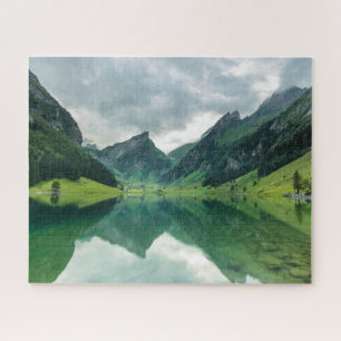 Water   Lake Swiss Alps Legpuzzel